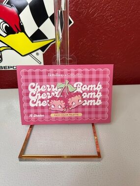 Betty Boop Pink and Gold Cherry Eyeshadow Palette